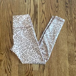 Tan + Lines Sport by Sivan Ayla Cheetah Print Leggings